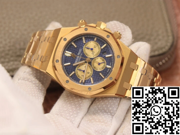 HighQuality Audemars Piguet Royal Oak Chronograph 26331BA.OO.1220BA.01 OM Factory Blue Dial 189