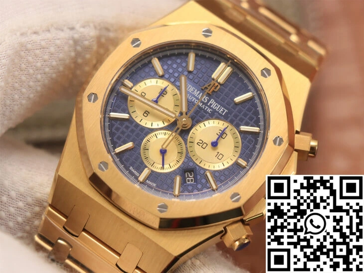HighQuality Audemars Piguet Royal Oak Chronograph 26331BA.OO.1220BA.01 OM Factory Blue Dial 189