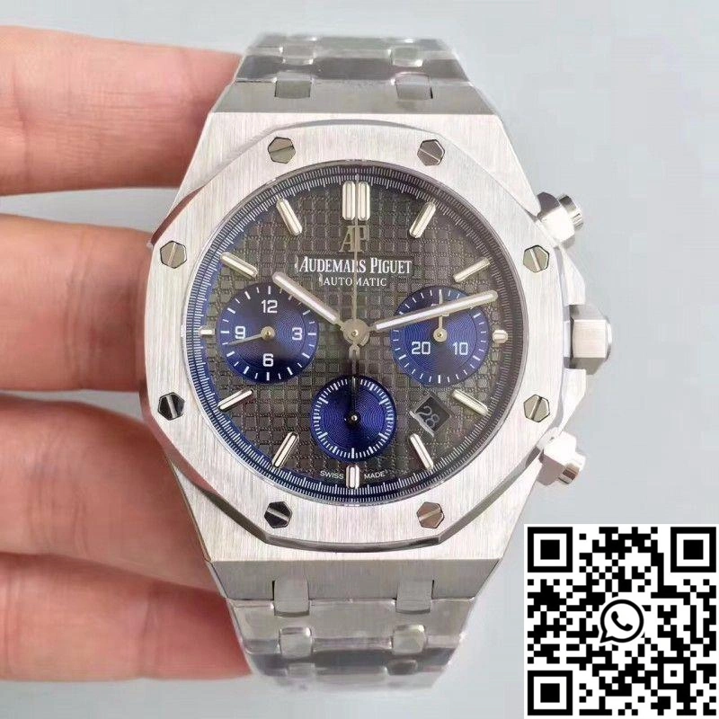 BestValue Audemars Piguet Royal Oak Chronograph 26331IP.OO.1220IP.01 OM Factory Black Dial 131