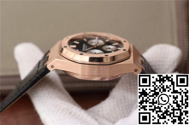Sporty Audemars Piguet Royal Oak Chronograph 26331OR.OO.1220OR OM Factory Black Dial 137