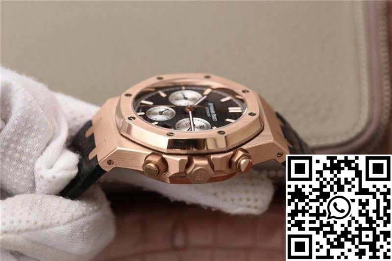 Sporty Audemars Piguet Royal Oak Chronograph 26331OR.OO.1220OR OM Factory Black Dial 137