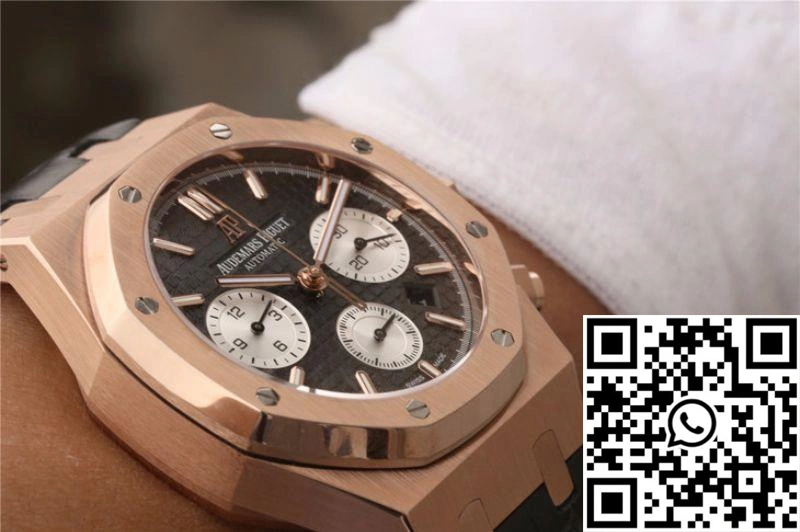 Sporty Audemars Piguet Royal Oak Chronograph 26331OR.OO.1220OR OM Factory Black Dial 137