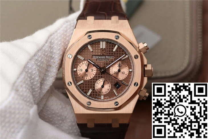 Audemars Piguet Royal Oak Chronograph 26331OR.OO.D821CR.01 OM Factory Brown Dial Attractive 101