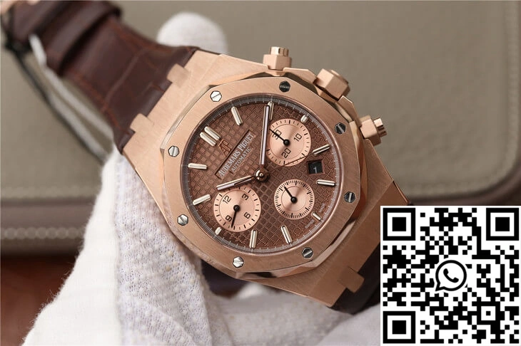 Audemars Piguet Royal Oak Chronograph 26331OR.OO.D821CR.01 OM Factory Brown Dial Attractive 101