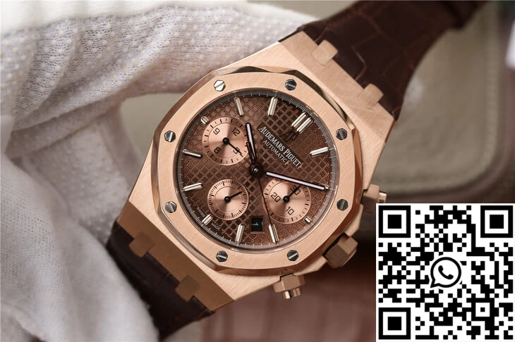 Audemars Piguet Royal Oak Chronograph 26331OR.OO.D821CR.01 OM Factory Brown Dial Attractive 101