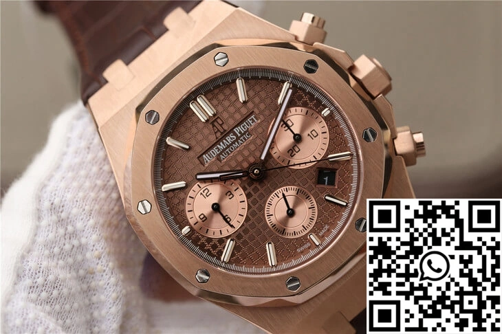 Audemars Piguet Royal Oak Chronograph 26331OR.OO.D821CR.01 OM Factory Brown Dial Attractive 101