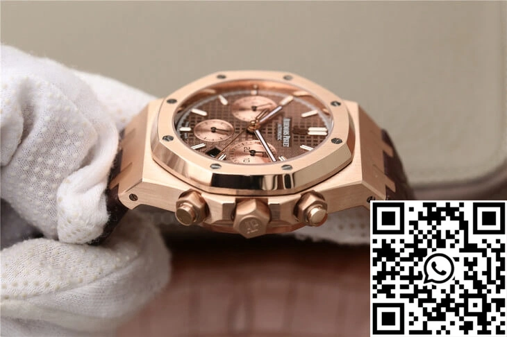 Audemars Piguet Royal Oak Chronograph 26331OR.OO.D821CR.01 OM Factory Brown Dial Attractive 101