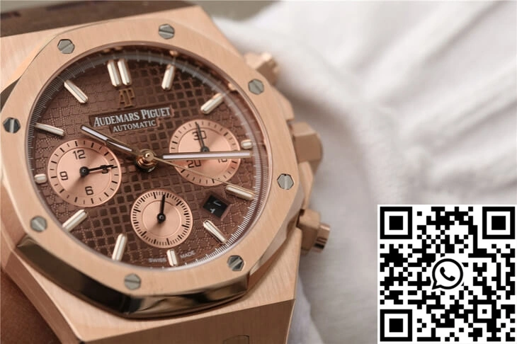 Audemars Piguet Royal Oak Chronograph 26331OR.OO.D821CR.01 OM Factory Brown Dial Attractive 101