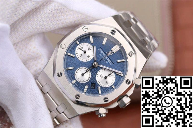 Audemars Piguet Royal Oak Chronograph 26331ST.OO.1220ST.01 OM Factory Blue Dial Sleek 181