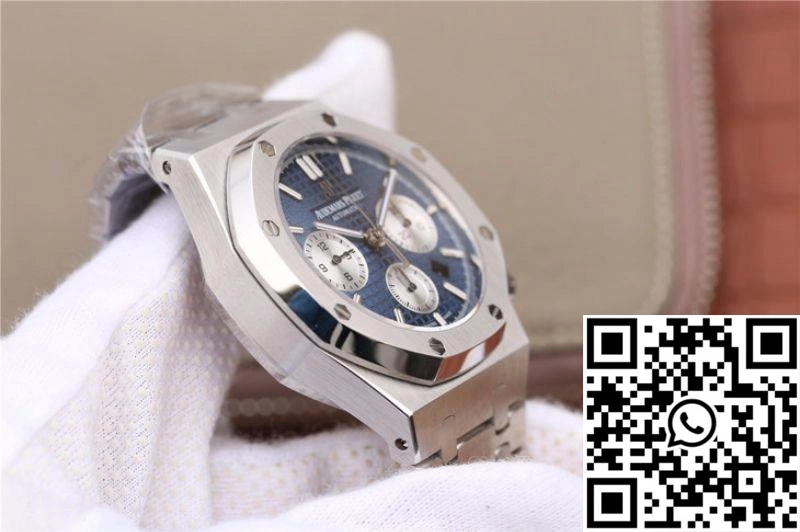 Audemars Piguet Royal Oak Chronograph 26331ST.OO.1220ST.01 OM Factory Blue Dial Sleek 181
