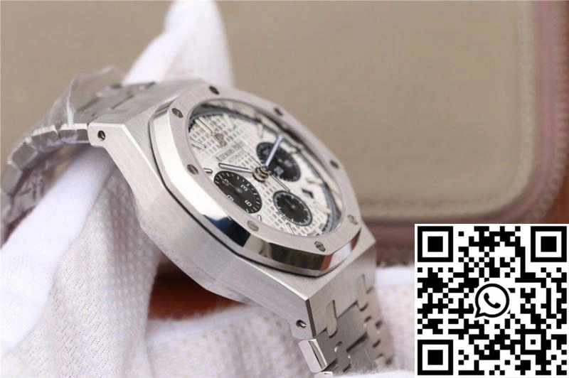 Lightweight Audemars Piguet Royal Oak Chronograph 26331ST.OO.1220ST.03 OM Factory White Dial 151