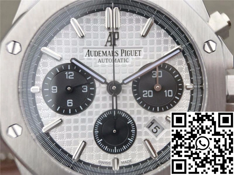 Lightweight Audemars Piguet Royal Oak Chronograph 26331ST.OO.1220ST.03 OM Factory White Dial 151
