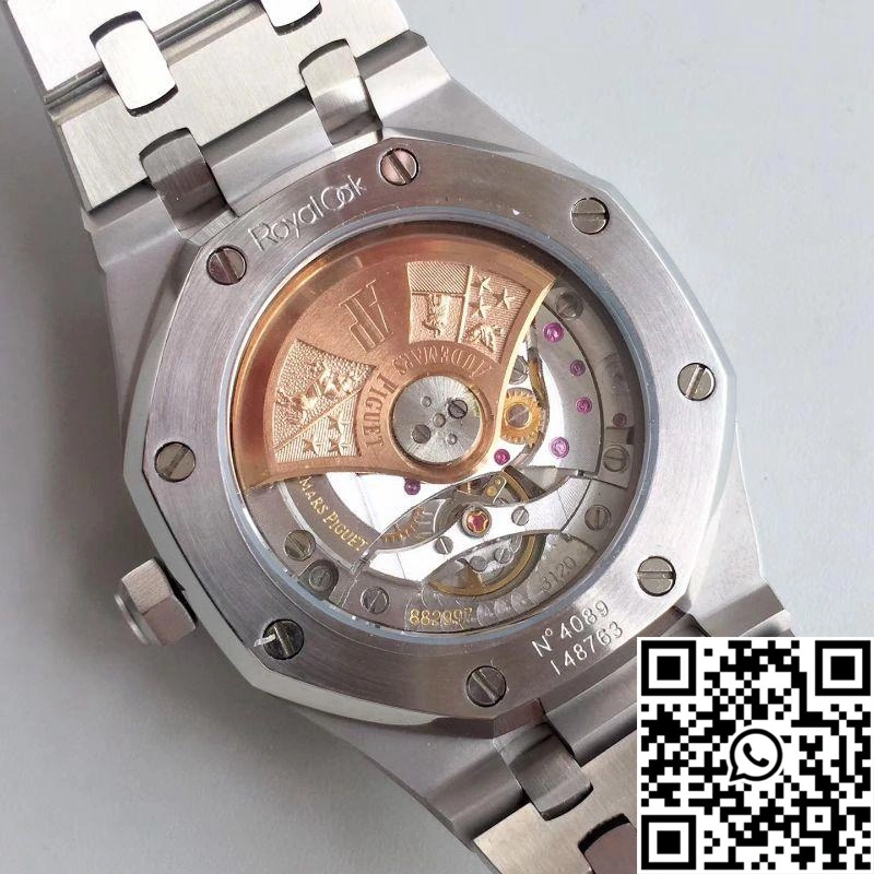 Audemars Piguet Royal Oak Frosted Gold 37MM 15454 OM Factory Black Dial EasyMatch 120