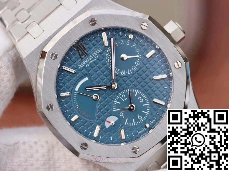 Original Audemars Piguet Royal Oak GMT 41MM 26120 Blue Dial TWA Factory 136