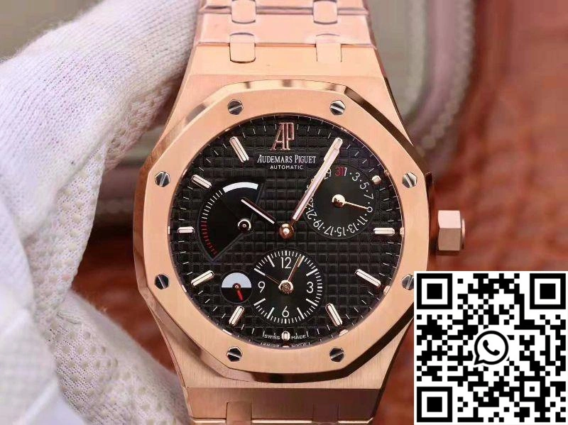 Audemars Piguet Royal Oak GMT 41MM 26120 TWA Factory Black Dial Unisex 142
