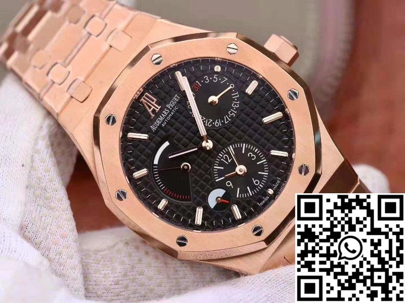 Audemars Piguet Royal Oak GMT 41MM 26120 TWA Factory Black Dial Unisex 142