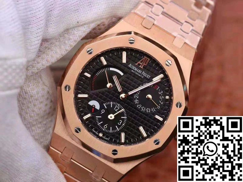 Audemars Piguet Royal Oak GMT 41MM 26120 TWA Factory Black Dial Unisex 142