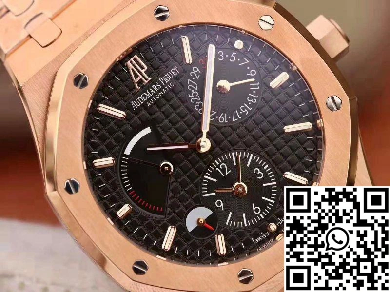 Audemars Piguet Royal Oak GMT 41MM 26120 TWA Factory Black Dial Unisex 142