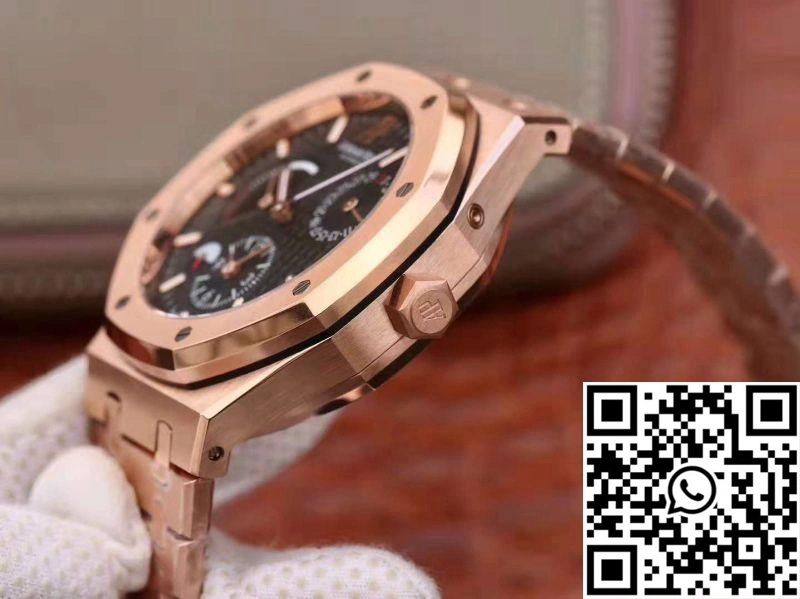 Audemars Piguet Royal Oak GMT 41MM 26120 TWA Factory Black Dial Unisex 142