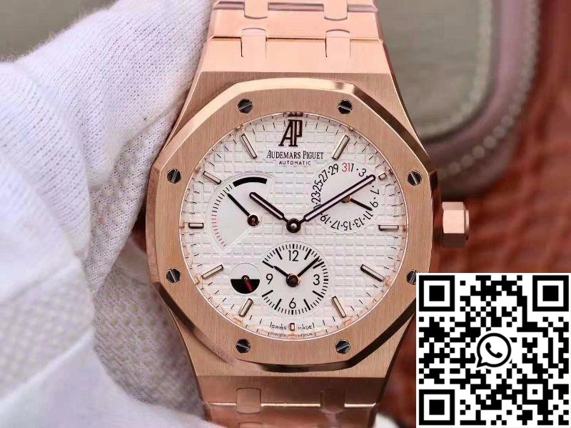 Premium Audemars Piguet Royal Oak GMT 41MM 26120 TWA Factory White Dial 162