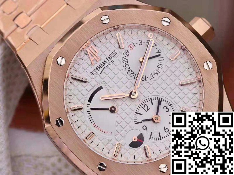 Premium Audemars Piguet Royal Oak GMT 41MM 26120 TWA Factory White Dial 162