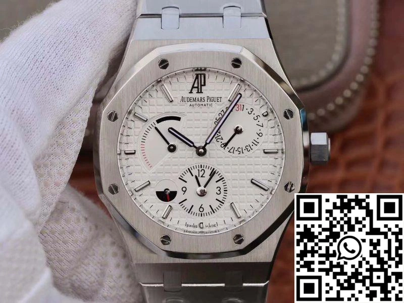 Audemars Piguet Royal Oak GMT 41MM 26120 White Dial TWA Factory EasyCare 145