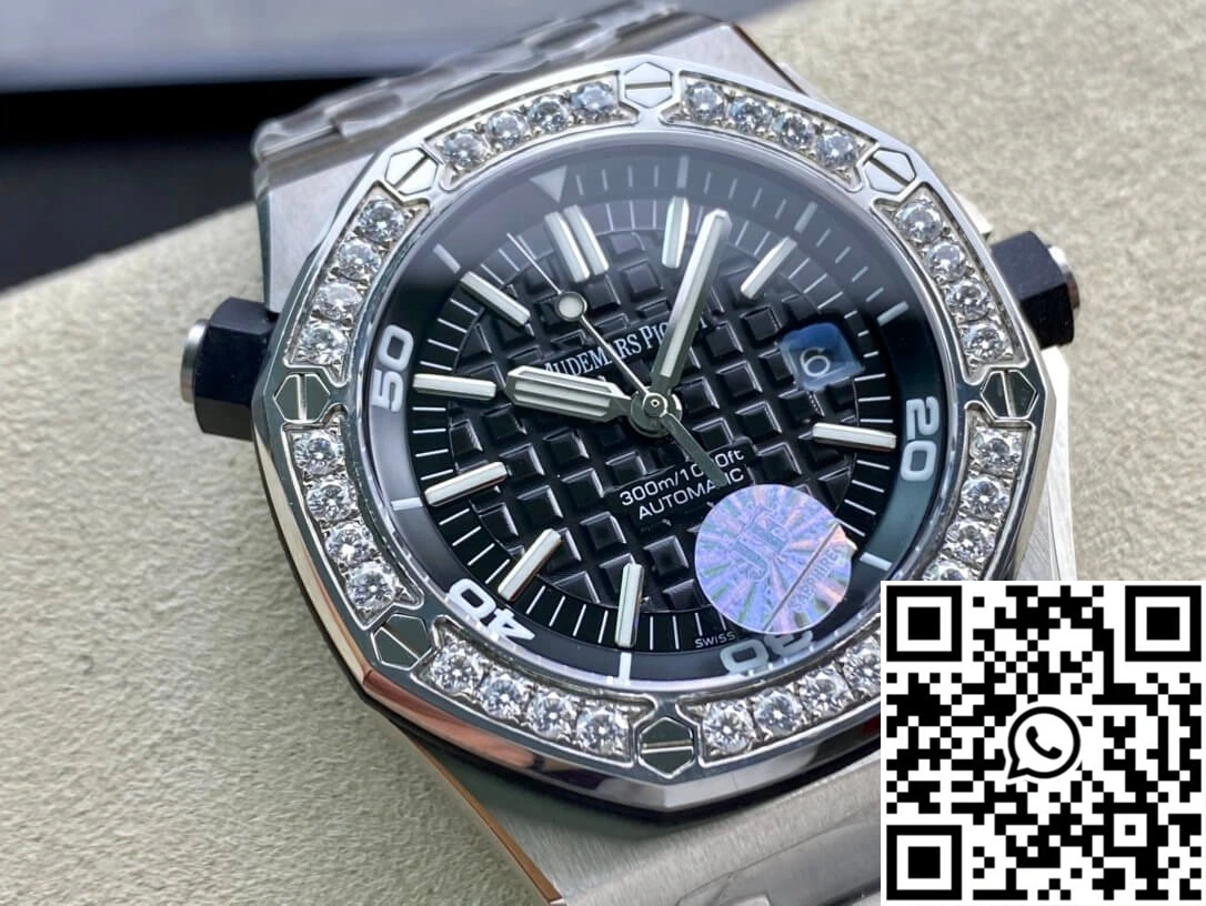 Upgraded Audemars Piguet Royal Oak Offshore 15703 JF Factory Stainless Steel Strap 255