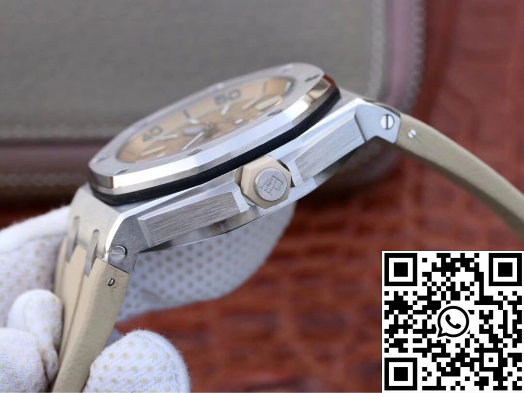 Chic Audemars Piguet Royal Oak Offshore 15710ST.OO.A085CA.01 JF Factory Beige Dial 202