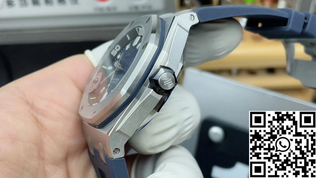 Versatile Audemars Piguet Royal Oak Offshore 15720ST.OO.A027CA.01 APSF Factory Blue Dial 242