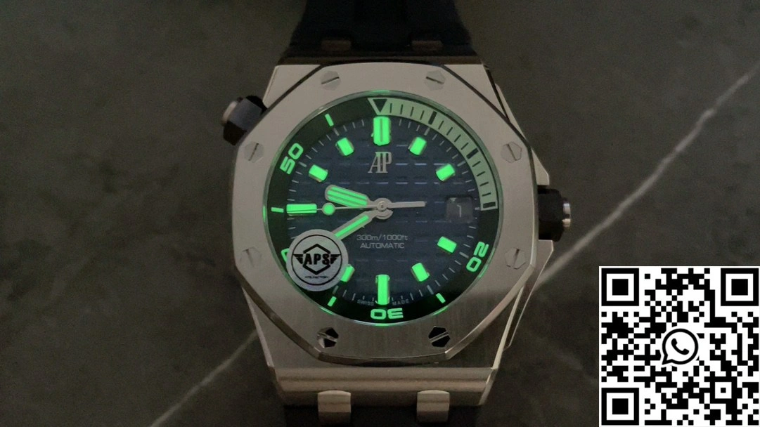 Versatile Audemars Piguet Royal Oak Offshore 15720ST.OO.A027CA.01 APSF Factory Blue Dial 242
