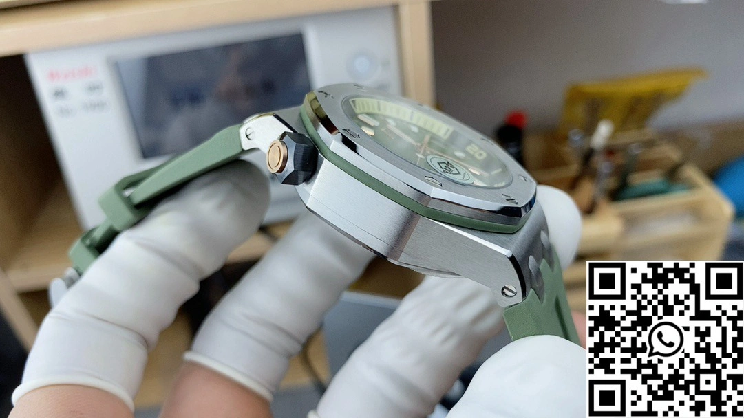 Audemars Piguet Royal Oak Offshore 15720ST.OO.A052CA.01 APSF Factory Green Dial Durable 265