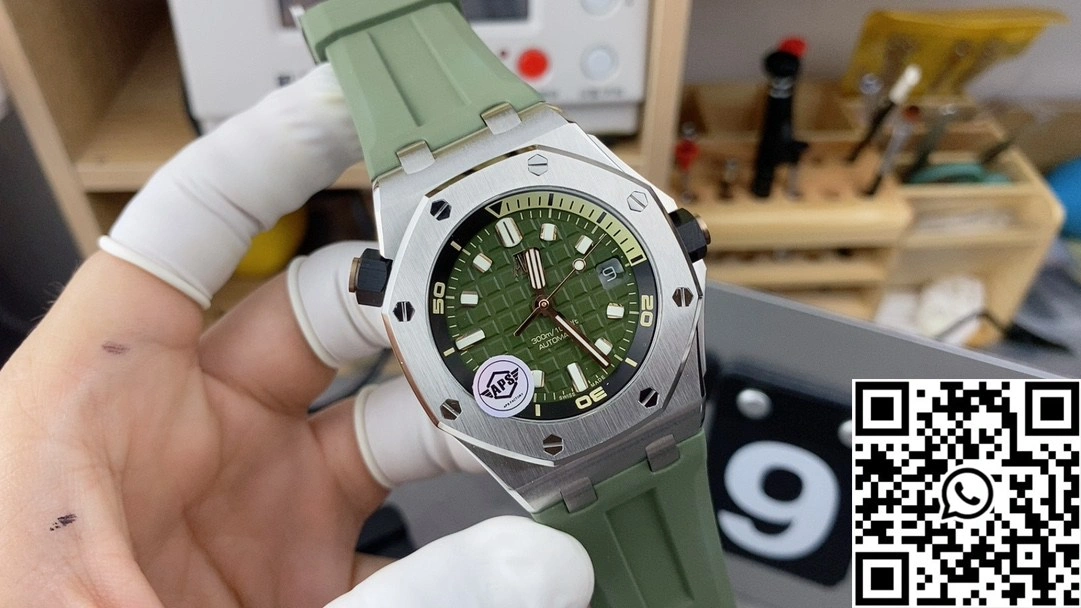 Audemars Piguet Royal Oak Offshore 15720ST.OO.A052CA.01 APSF Factory Green Dial Durable 265