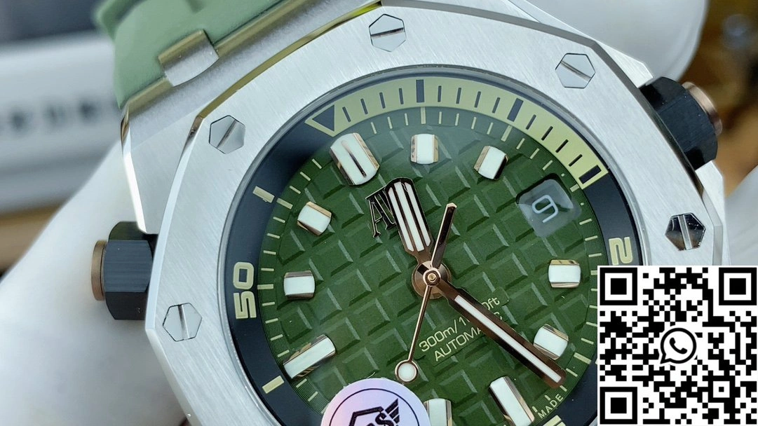Audemars Piguet Royal Oak Offshore 15720ST.OO.A052CA.01 APSF Factory Green Dial Durable 265
