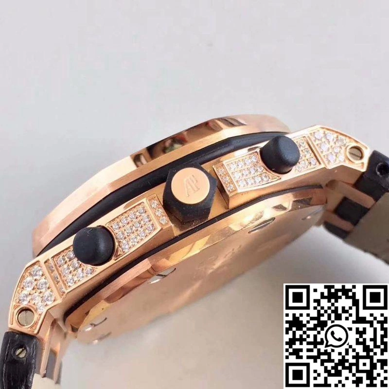 Snug Audemars Piguet Royal Oak Offshore 26067OR.ZZ.D002CR.01 JF Factory V3 Diamond Dial 197