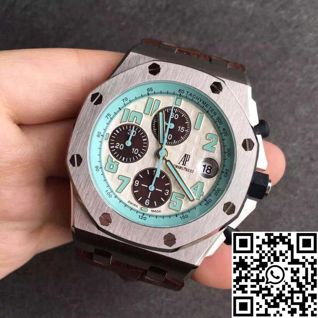 TimelessDesign Audemars Piguet Royal Oak Offshore 26187ST.OO.D801CR.01 JF Factory White Dial 212
