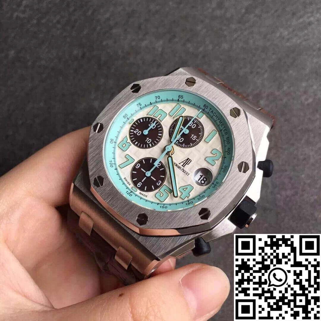 TimelessDesign Audemars Piguet Royal Oak Offshore 26187ST.OO.D801CR.01 JF Factory White Dial 212