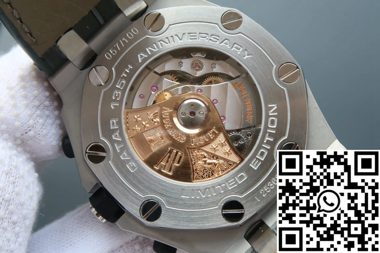 Breathable Audemars Piguet Royal Oak Offshore 26219IO.OO.D005CR.01 JF Factory Grey Dial 267