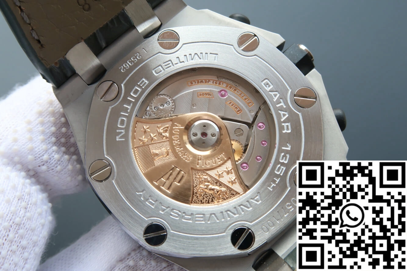 Breathable Audemars Piguet Royal Oak Offshore 26219IO.OO.D005CR.01 JF Factory Grey Dial 267