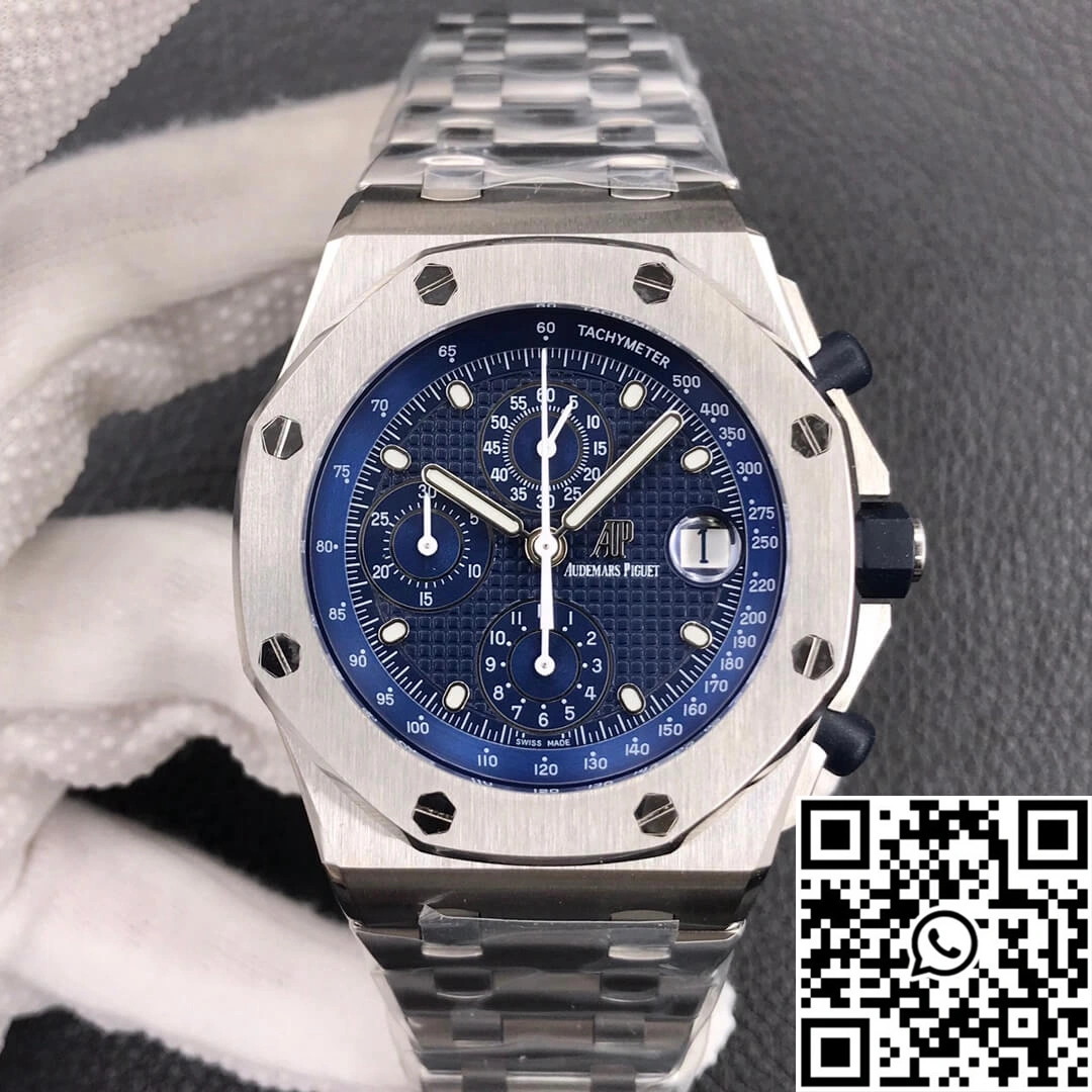 Minimalist Audemars Piguet Royal Oak Offshore 26237ST JF Factory Blue Dial 199