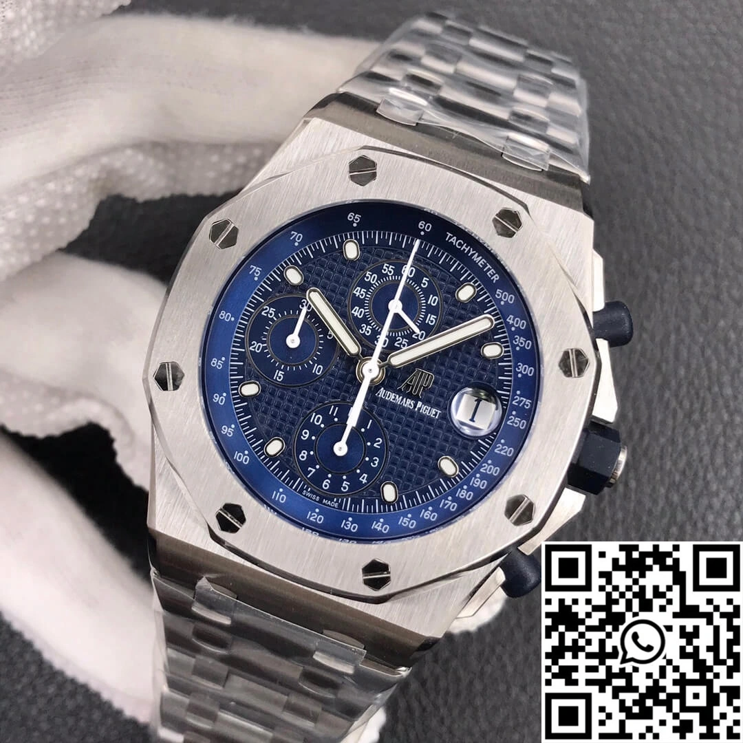 Minimalist Audemars Piguet Royal Oak Offshore 26237ST JF Factory Blue Dial 199