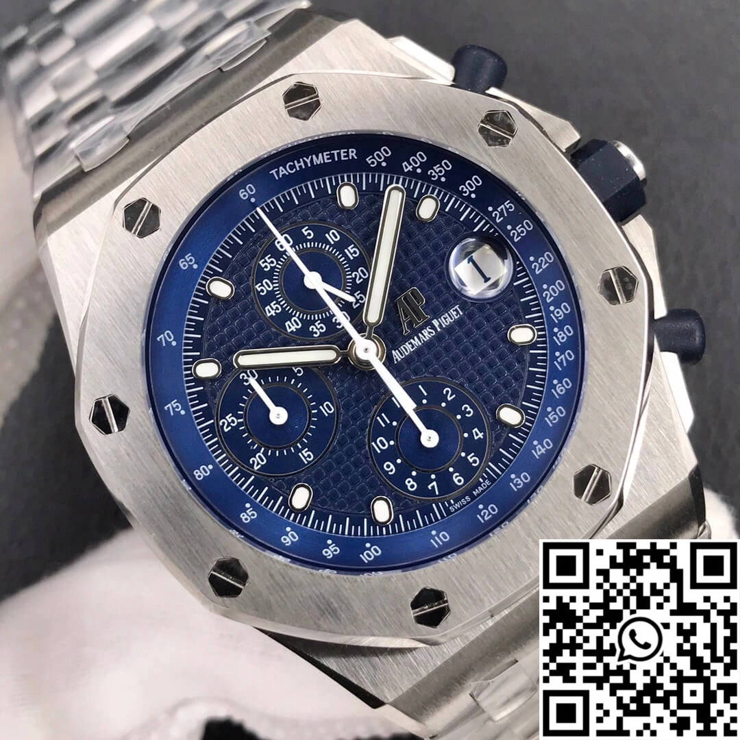 Minimalist Audemars Piguet Royal Oak Offshore 26237ST JF Factory Blue Dial 199