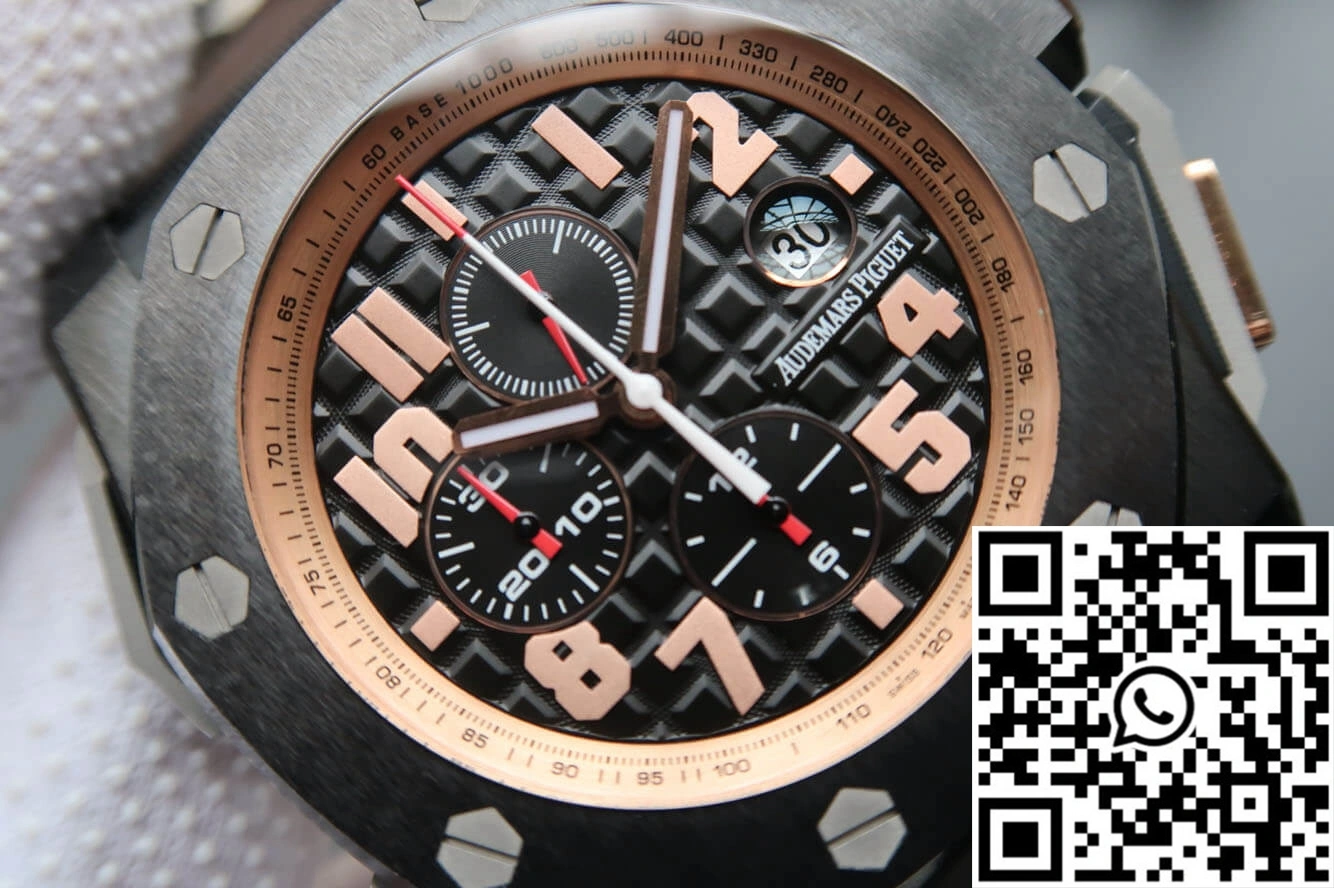 WaterResistant Audemars Piguet Royal Oak Offshore 26378IO.OO.A001KE.01 JF Factory V2 Black Dial 262