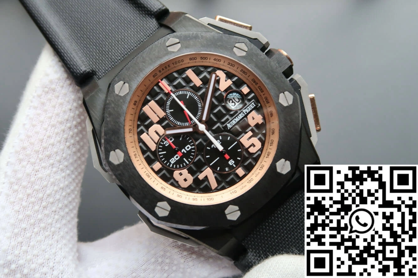 WaterResistant Audemars Piguet Royal Oak Offshore 26378IO.OO.A001KE.01 JF Factory V2 Black Dial 262