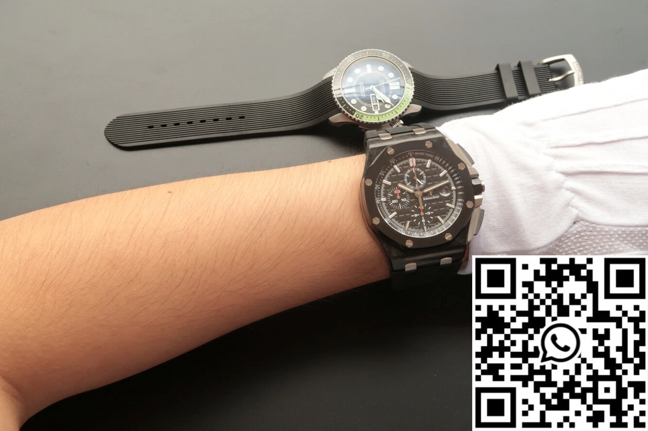 Vibrant Audemars Piguet Royal Oak Offshore 26400AU.OO.A002CA.01 JF Factory Black Dial 239