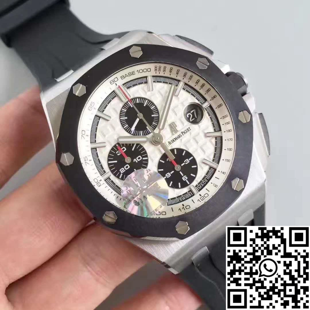 Audemars Piguet Royal Oak Offshore 26400SO.OO.A002CA.01 JF Factory V2 White Dial HighPerformance 214