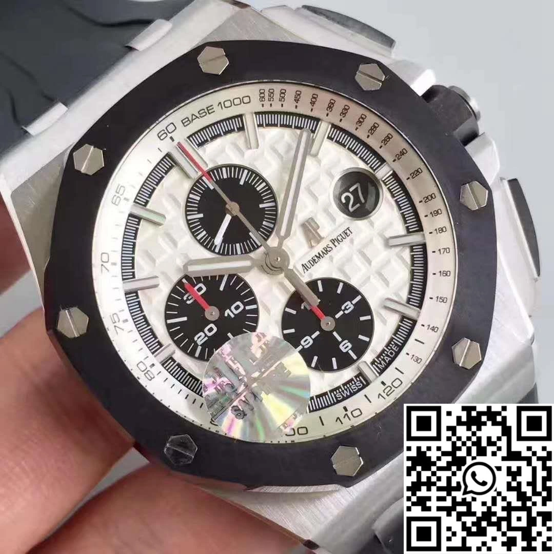 Audemars Piguet Royal Oak Offshore 26400SO.OO.A002CA.01 JF Factory V2 White Dial HighPerformance 214
