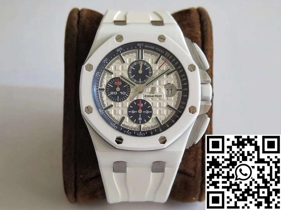 Comfortable Audemars Piguet Royal Oak Offshore 26402CB.OO.A010CA.01 JF Factory V2 White Dial 232