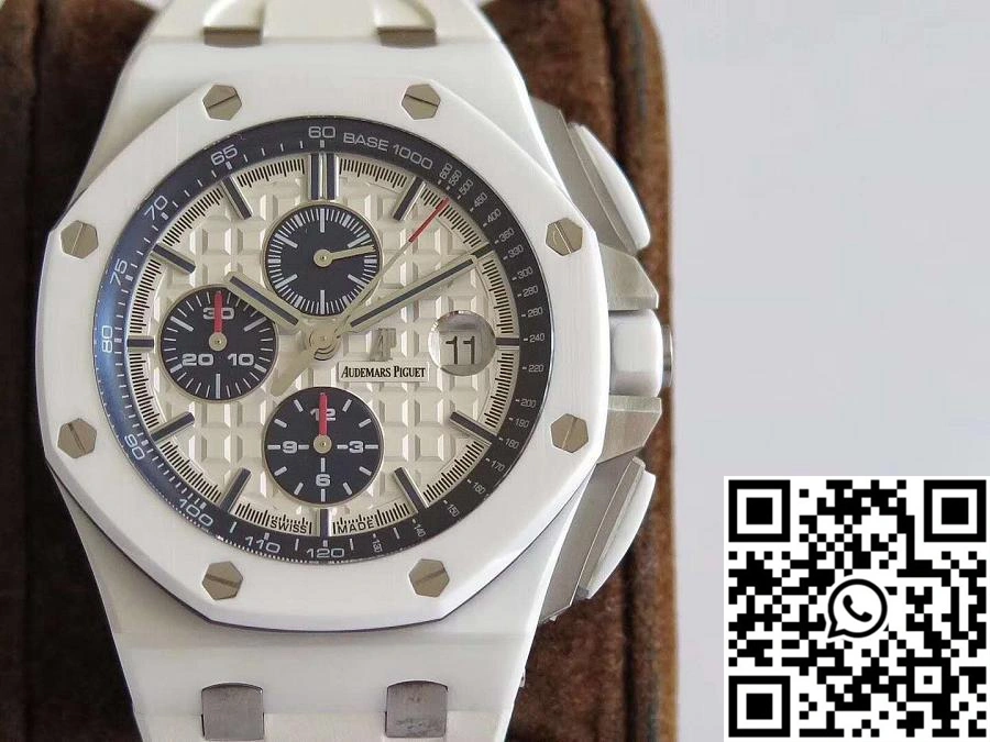 Comfortable Audemars Piguet Royal Oak Offshore 26402CB.OO.A010CA.01 JF Factory V2 White Dial 232