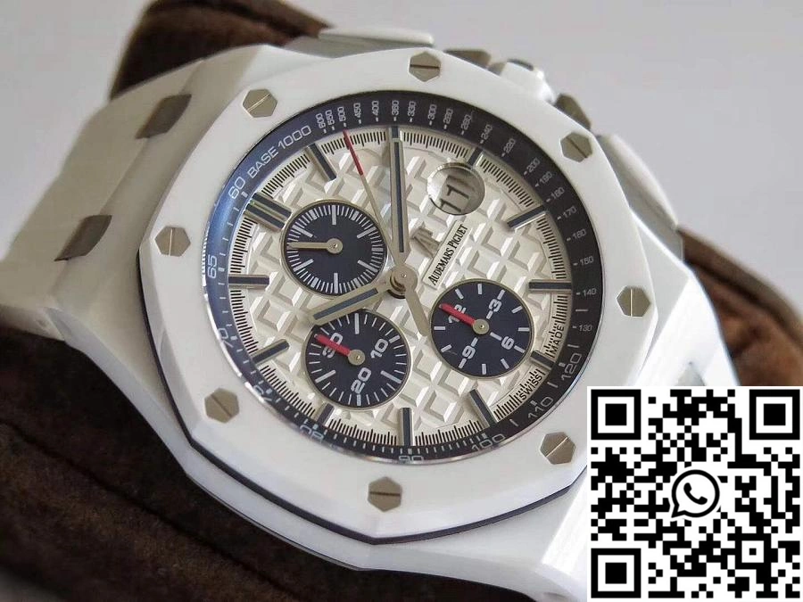 Comfortable Audemars Piguet Royal Oak Offshore 26402CB.OO.A010CA.01 JF Factory V2 White Dial 232