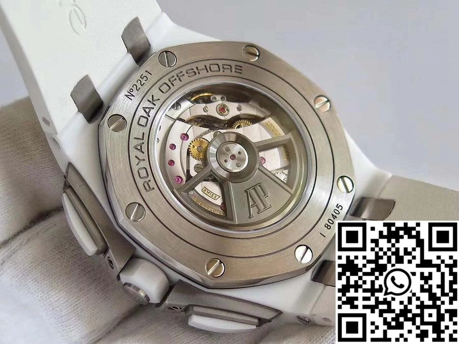 Comfortable Audemars Piguet Royal Oak Offshore 26402CB.OO.A010CA.01 JF Factory V2 White Dial 232